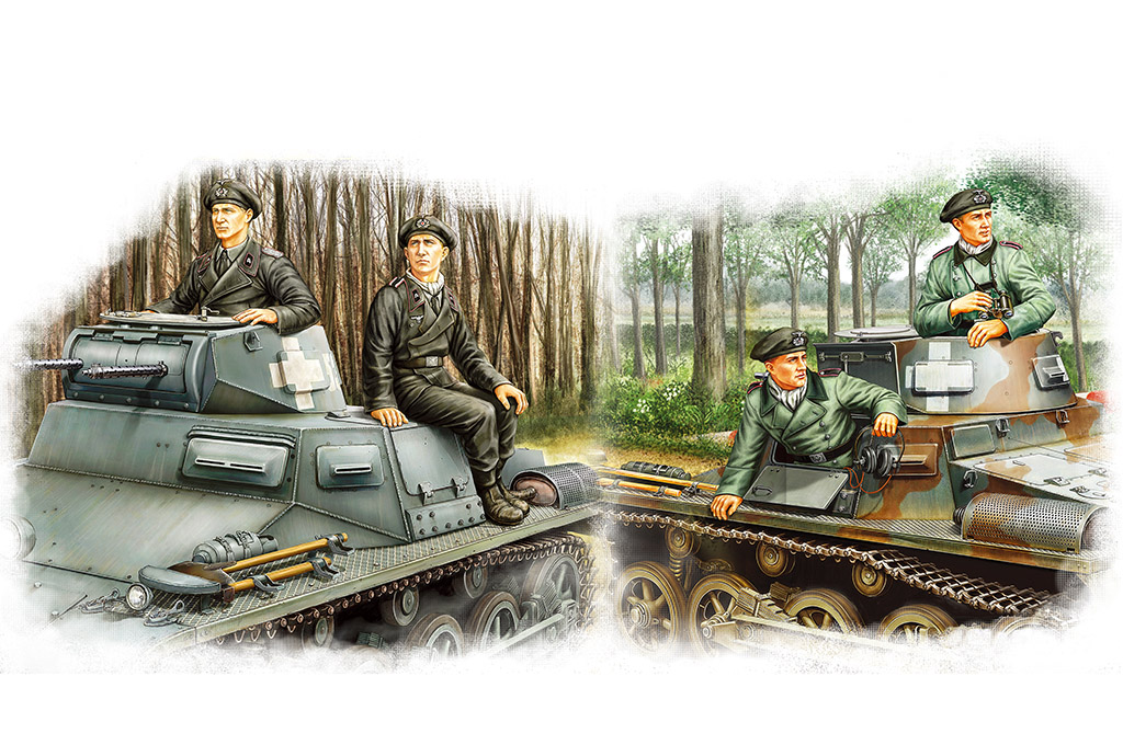德軍親衛(wèi)隊(duì)坦克兵套裝 84419